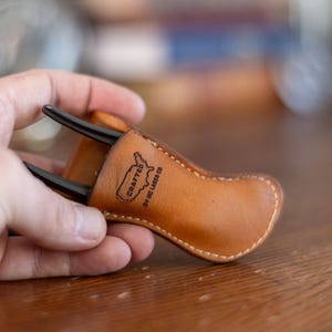 Funda de cuero para cinturón de alicates Knipex XS de 4 pulgadas imagen 5