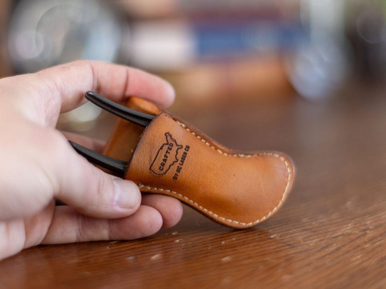 Funda de cuero para cinturón de alicates Knipex XS de 4 pulgadas imagen 5