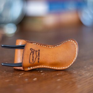 Funda de cuero para cinturón de alicates Knipex XS de 4 pulgadas imagen 2