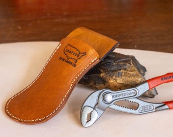 Knipex 6 Inch Plier Leather Belt Holster Case