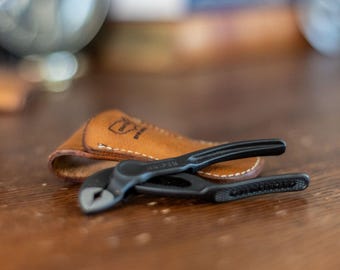 Knipex 4 Inch XS Plier Leather Belt Holster Case