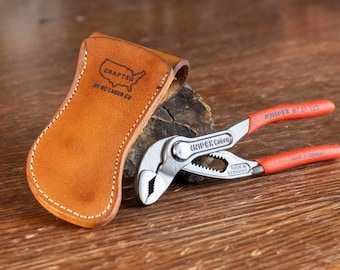 Knipex 5 Inch S Plier Leather Belt Holster Case