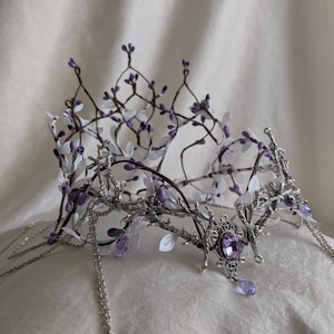 Reign of the Enchanted Forest Tiara - Silver Charms