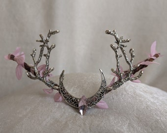 Sapphire Moon Woodland Tiara