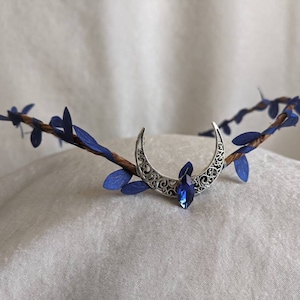 Sapphire Moon Woodland Tiara