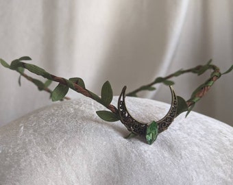 Midnight Moon Elven Tiara