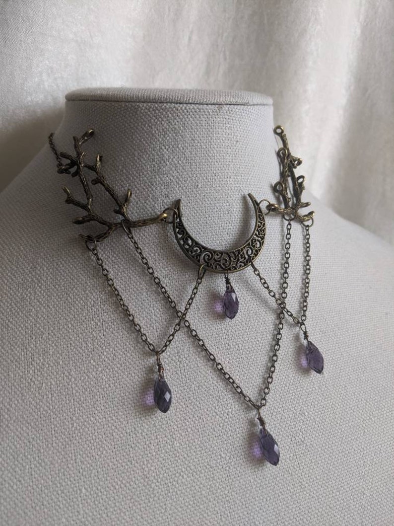 Enchanted Forest Drop Choker image 8