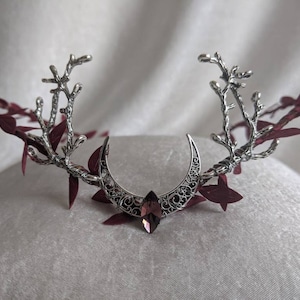 Sapphire Moon Woodland Tiara