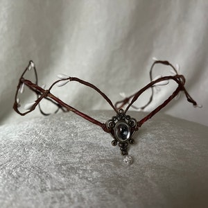 White Elven Woodland Tiara