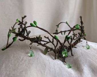 Queen of the Enchanted Forest Woodland Tiara