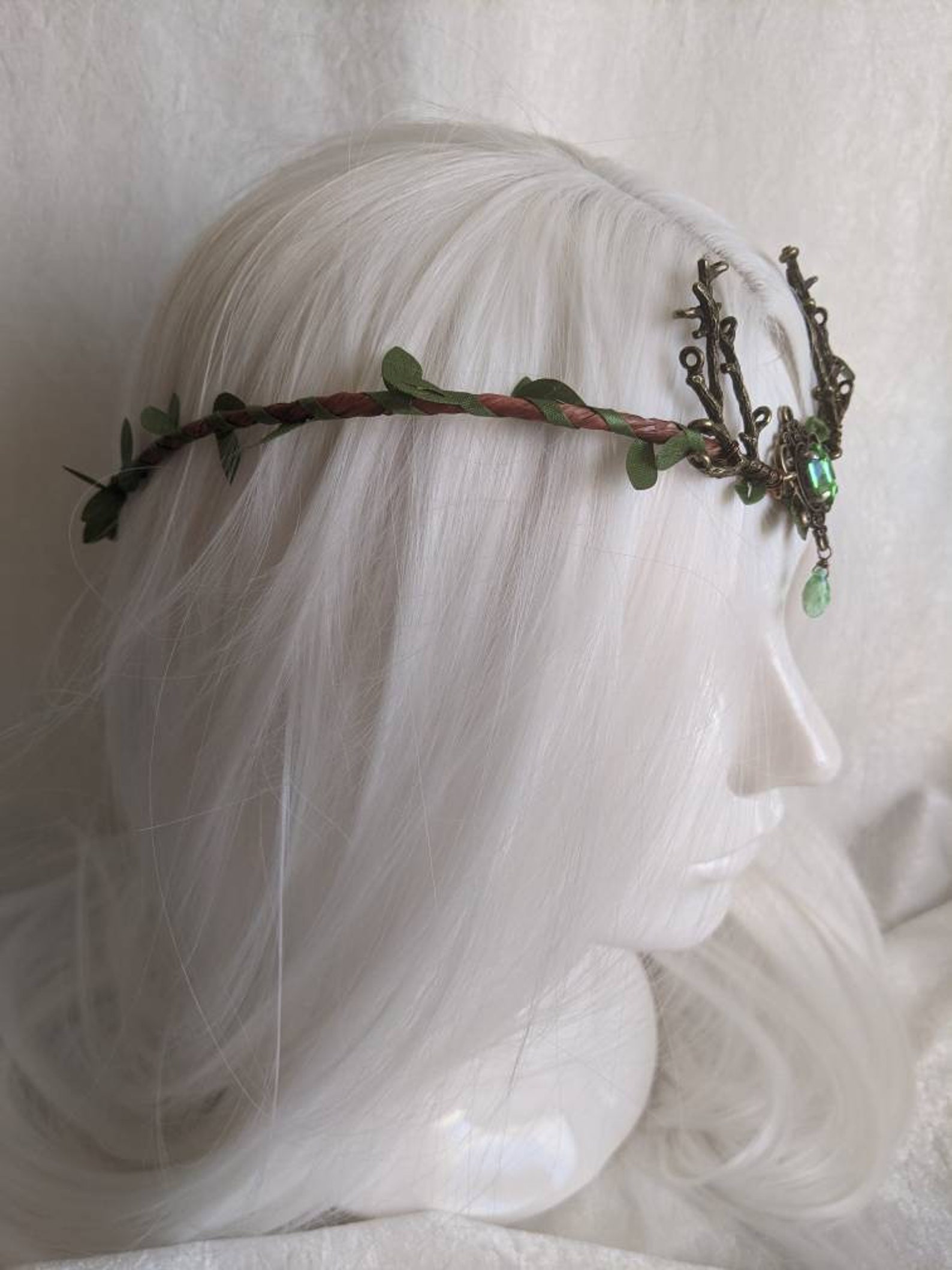 Elven Woodland Tiara With Branches Etsy