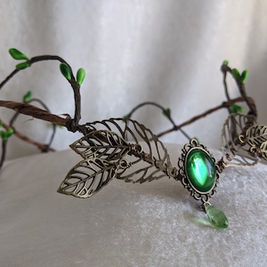 Enchanted Leaves Elven Tiara