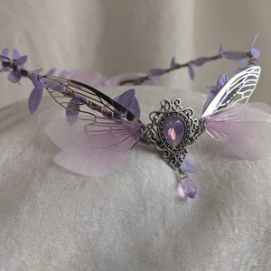 Faerie Wing and Crystal Tiara