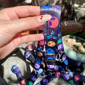 Cute Immunology Lanyard ~ Immune cells Antibodies Science Kawaii Macrophages Monocytes Dendritic cells Eosinophil Neutrophil B cell IgG IgE