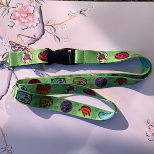 Cute Cells and Organelles lanyard