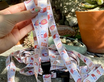 Cute Cell Culture Basics Lanyard ~ Kawaii Researcher Scientist Eukaryotic Cells T25 DMEM Trypsin-EDTA Nunc Irradiated culture Dish 6-well