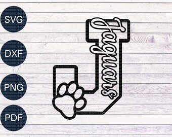 Download Jaguar Paw Print Etsy