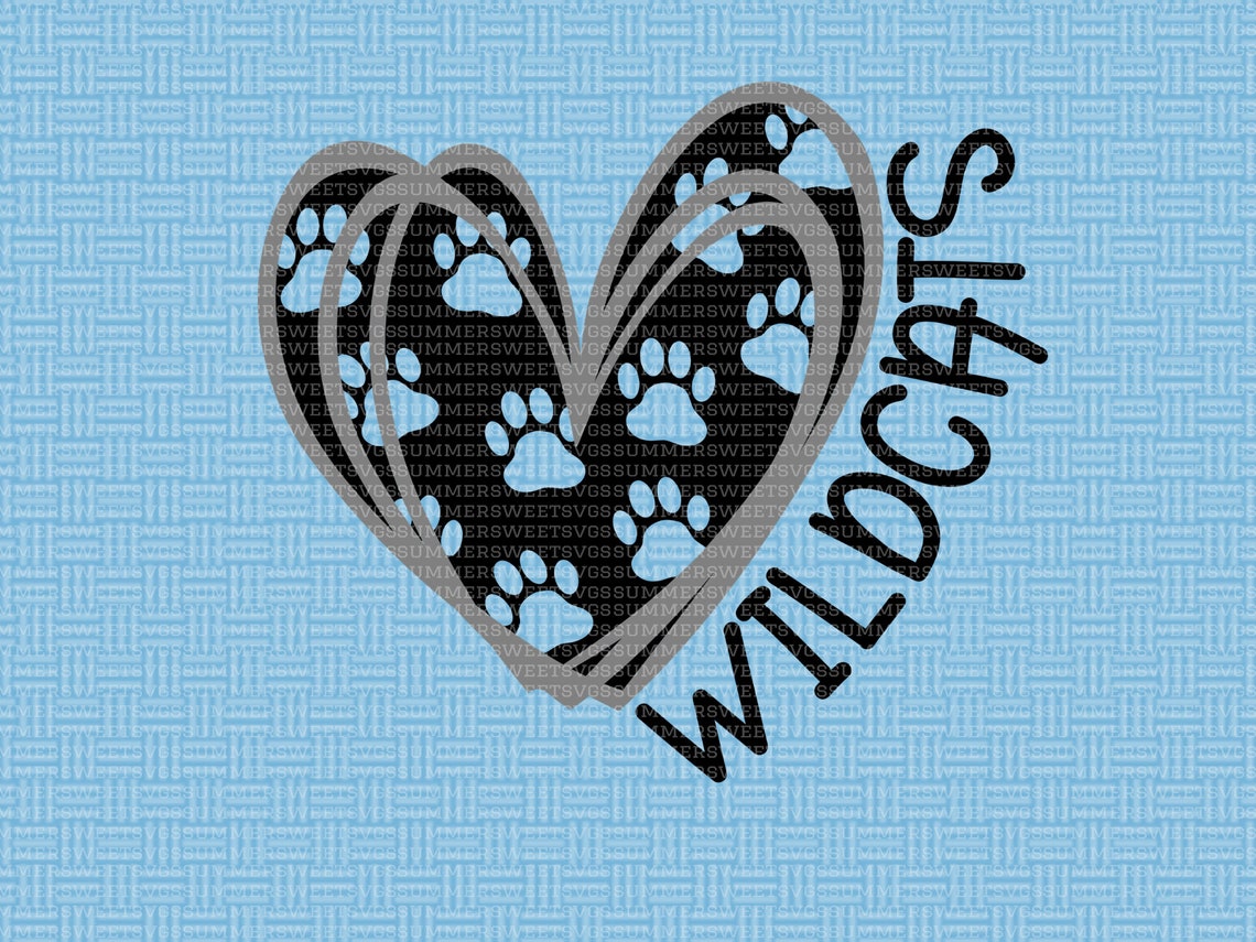 Free Free Wildcat Paw Print Svg Free 766 SVG PNG EPS DXF File