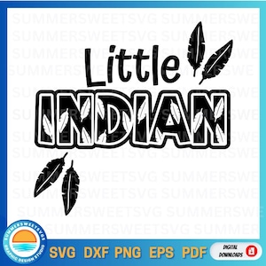 SVG indiano, SVG indiani, SVG piume, SVG maglietta scuola elementare, SVG monogramma bambini, SVG ritorno a scuola, file di taglio Cricut, SVG, PNG, DXF,