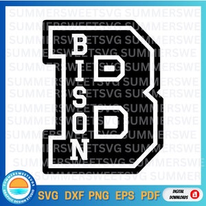 Bison svg, Cheerleader svg, school pride svg, cheer svg, team spirit svg, letter design, svg, png, dxf, cricut cut files , digital cut files
