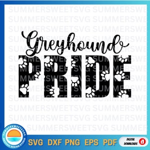 Levrieri svg dxf png pdf cheer levriero orgoglio mamma ragazze ragazzi cricut file di taglio download digitale monogramma non raggruppabile sublimazione