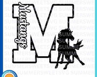Mustangs SVG, cheer mom svg, school pride, team spirit, cricut cut files, cutter file, dxf png pdf, sublimation, monogram, digital download