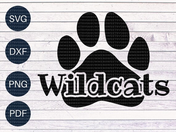 Free Free Wildcat Paw Svg 365 SVG PNG EPS DXF File