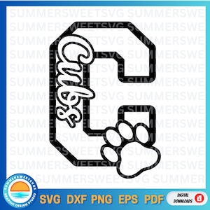 Welpen Svg, Cheer svg, pootafdruk svg, cheer moeder, teamgeest svg, tshirt ontwerp, svg, eps, png, dxf, cricut gesneden bestanden, digitale snijbestanden