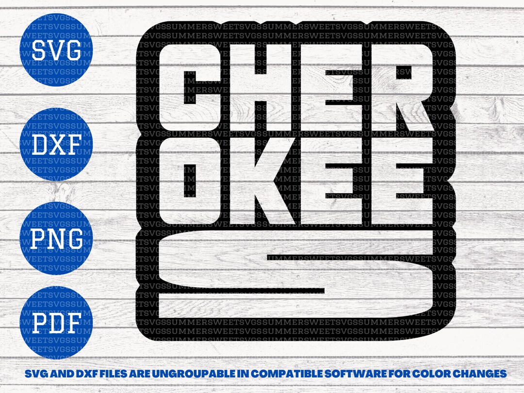 Cherokees Svgschool Spirit Svgretro Svgsublimation Etsy