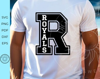 Rangers SVG, Rangers School Letter R Design, Rangers Shirt Design PNG File, School Mascot, Game Day Sublimation, Rangers Digital Download