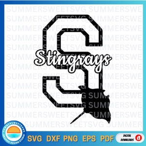 Stingray Svg, Cheer svg, school pride, cheer mom, school spirit svg, tshirt design svg, png, dxf, cricut cut files , digital cut files