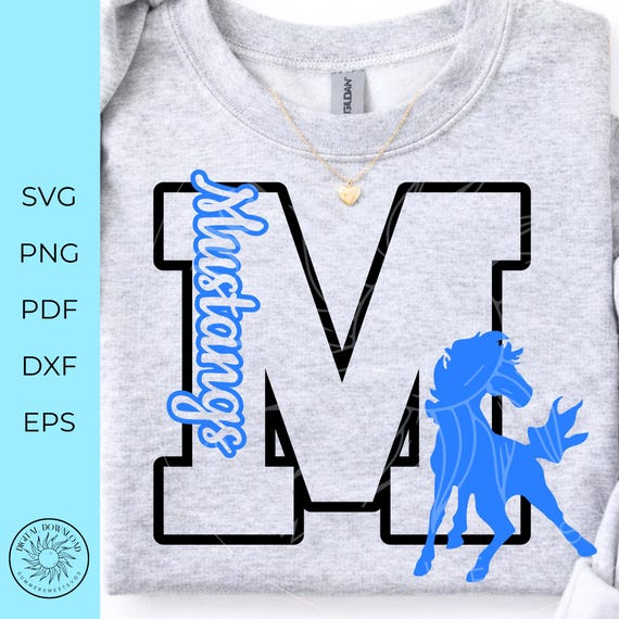 Mustangs SVG, cheer mom svg, school pride, team spirit, cricut cut files, cutter file, dxf png pdf, sublimation, monogram, digital download