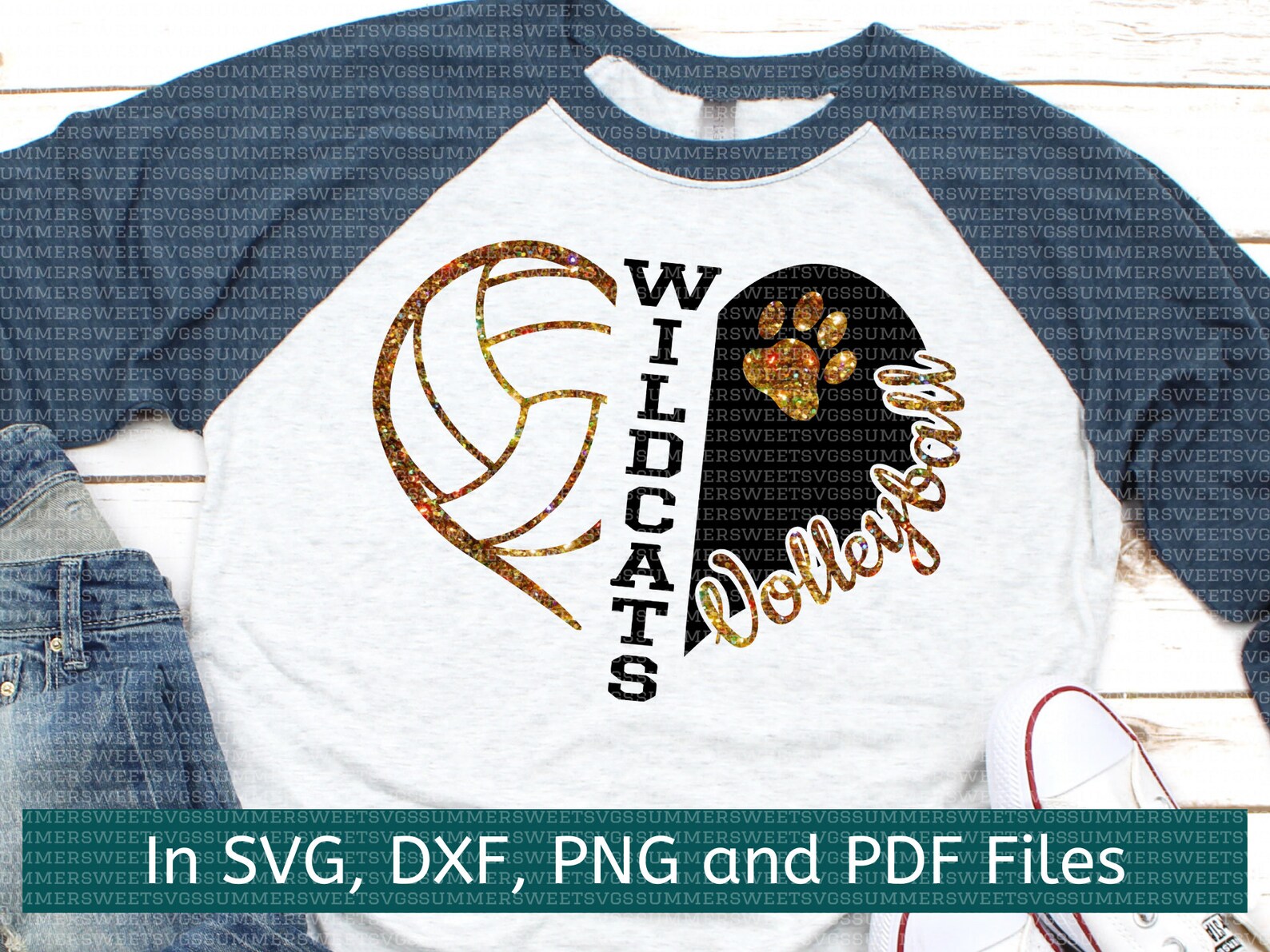 Wildcats Volleyball SVG Wildcat Volleyball shirt svg Etsy