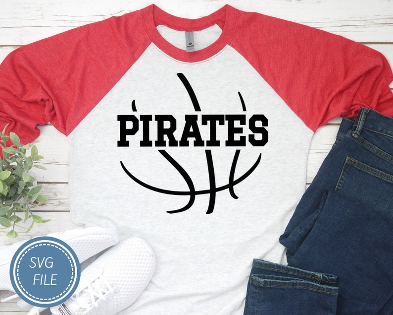 Pirates basketball SVG Pirates svg basketball Pirates | Etsy