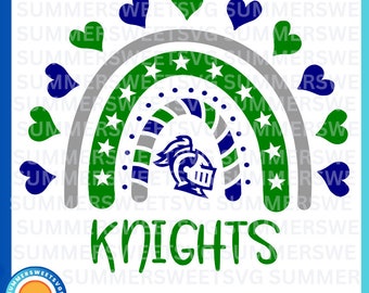 Knights svg, back to school svg, rainbow svg, school kindness shirt svg,png,eps, dxf, file for cricut or silhouette, digital download
