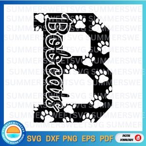 Bobcats svg dxf png pootafdrukken sublimatie afdrukbare ontwerp bobcat cheermom brief ontwerp cricut silhouet digitale gesneden bestanden niet-groepeerbaar
