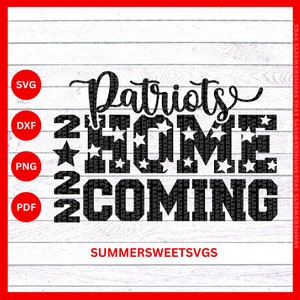 Homecoming 2022 svg, patriot svg file, homecoming cut file, hoco 2022, cut file, file for cricut, silhouette, digital download, monogram