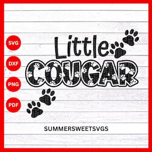 Stretching Mountain Lion Cougar Puma Cat Clipart Digital Download SVG – Sniggle  Sloth