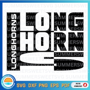 longhorns Svg, cheer mom, longhorn, design fofo cheer, svg eps png dxf, arquivo de corte cricut, arquivo de corte digital monograma de transferência de ferro, sublimação