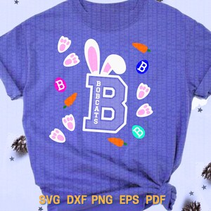 Bobcats Pasen SVG, Paasschool shirt svg, schoolpersoneel svg, leraar svg, paashaas, wortelen, bunny paws, cricut gesneden bestand, png, dxf