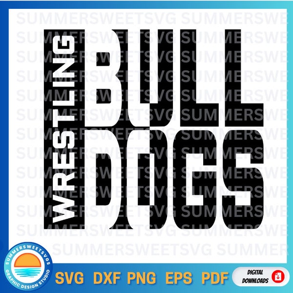 Bulldog svg, cheer svg, team spirit svg, png, dxf, file for cricut or silhouette, digital download, bulldogs wrestling, girls boys adults