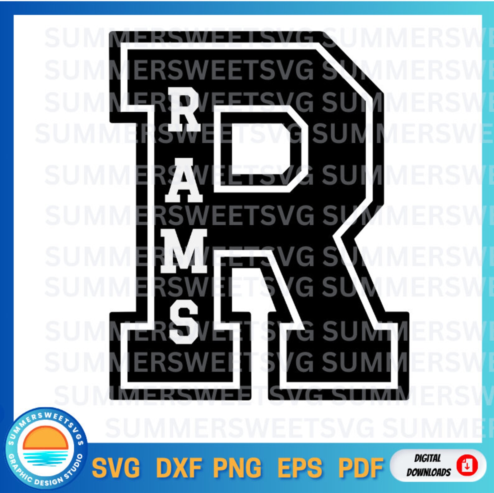 Rams Svg, Cheerleader Svg, Letter R Svg, Cheer Svg, School Spirit Svg ...