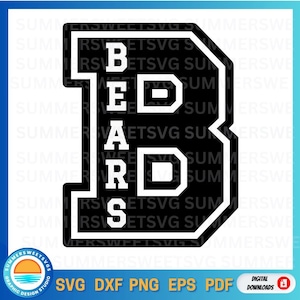 Ours SVG, lettre B SVG, pom-pom girl, monogramme de lettre Cheer mom svg, fichier de coupe cricut, silhouette, svg png dxf, téléchargement numérique, sublimation