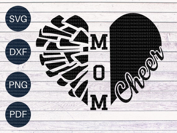 Download Cheer Mom Svg Cheerleading Svg Cheer Mom Shirt Svg Cheer Etsy