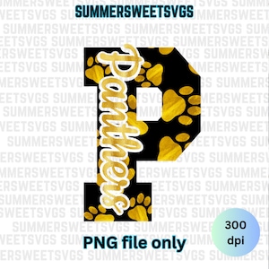 Panthers PNG, Panthers paw print, Panthers sublimation design, Panther digital download for sublimation or printing, girls, boys, men design