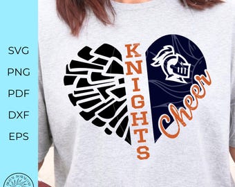 Knights Heart SVG/PNG - Etsy