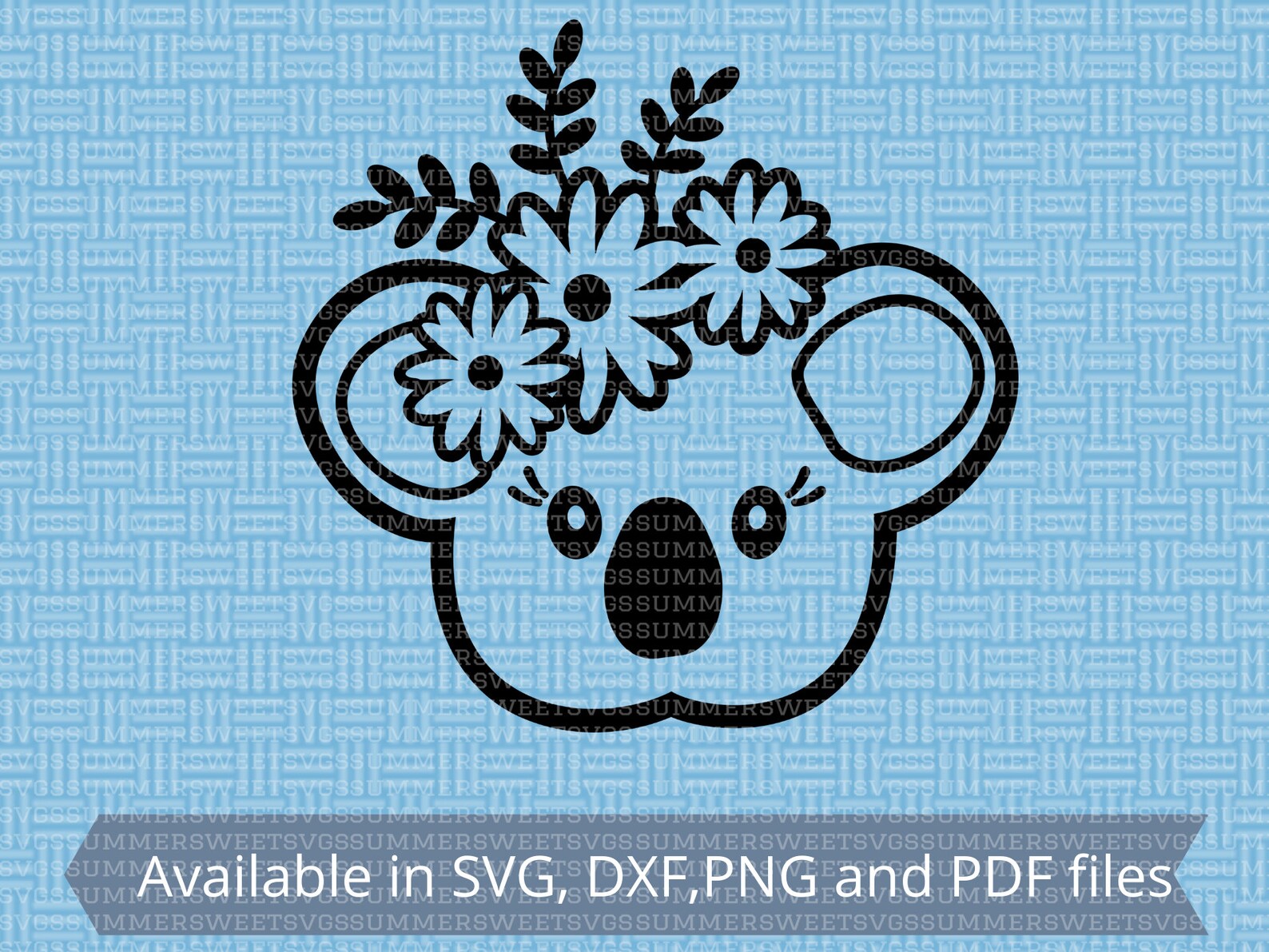 Koala bear outline Face SVG coloring shirt SVG Cute baby | Etsy