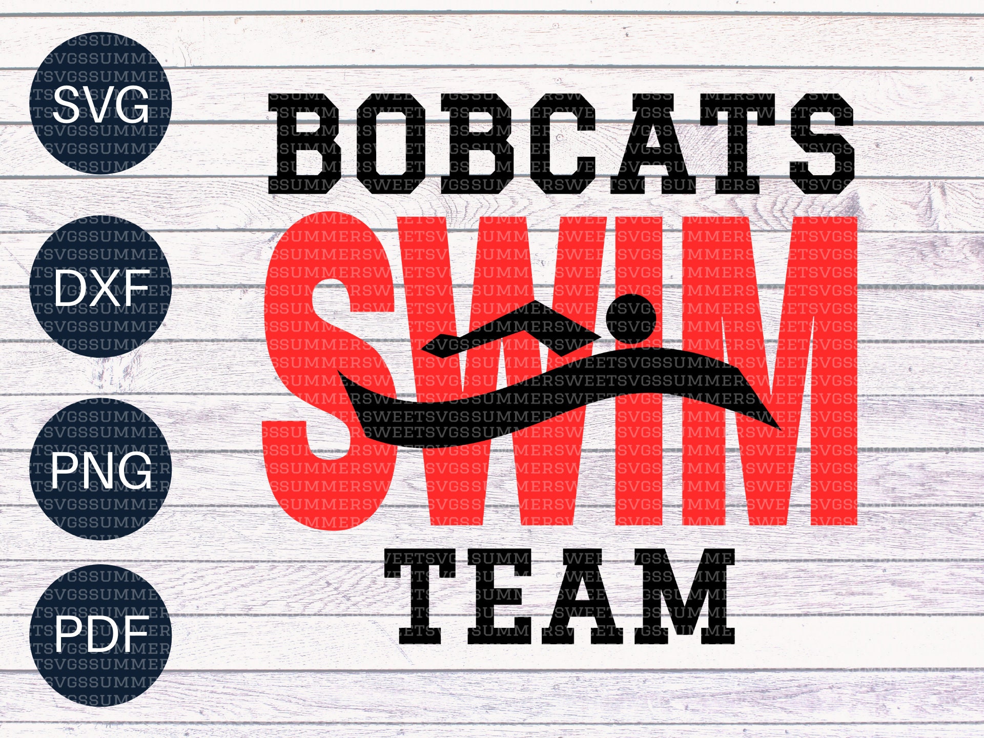 swim team svg