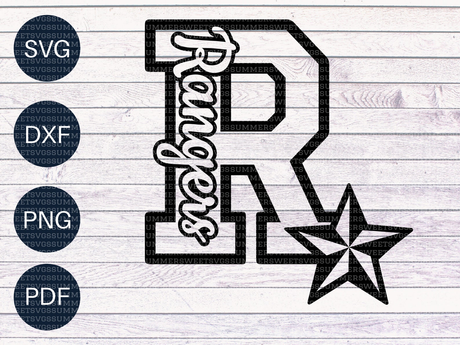 Cheer Svg Monogram Letter R Svg School Pride Svg - Etsy