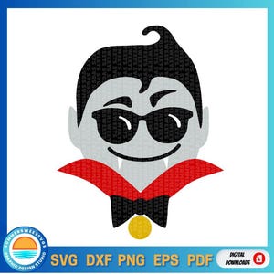 Dracula SVG, Halloween SVG, vampire svg, monster svg, boys halloween shirt design, monster cut file, ready to print png, cricut cut file